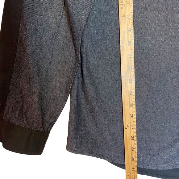 Harley-Davidson Western Shirt Mens XL Black Button Down Pearl Snap Long Sleeve - Picture 4 of 13